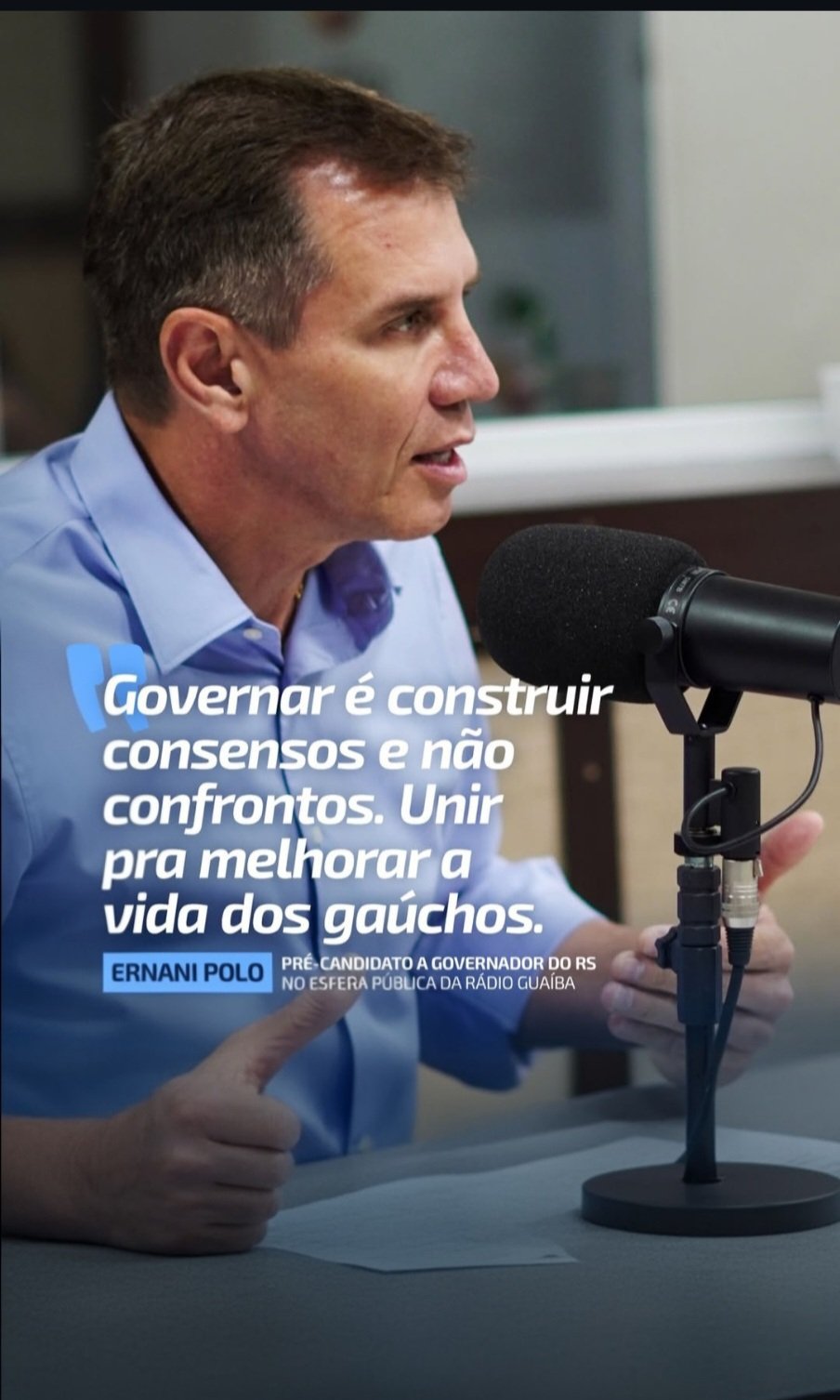 Discurso de consenso, prática de confronto: rebeldia de Polo ignora o diretório